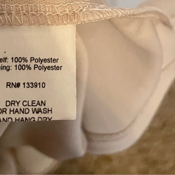 NWT Show Me Your Mumu Jenn “Show Me The Ring” Formal Maxi Dress Beige size XL - Picture 15 of 15